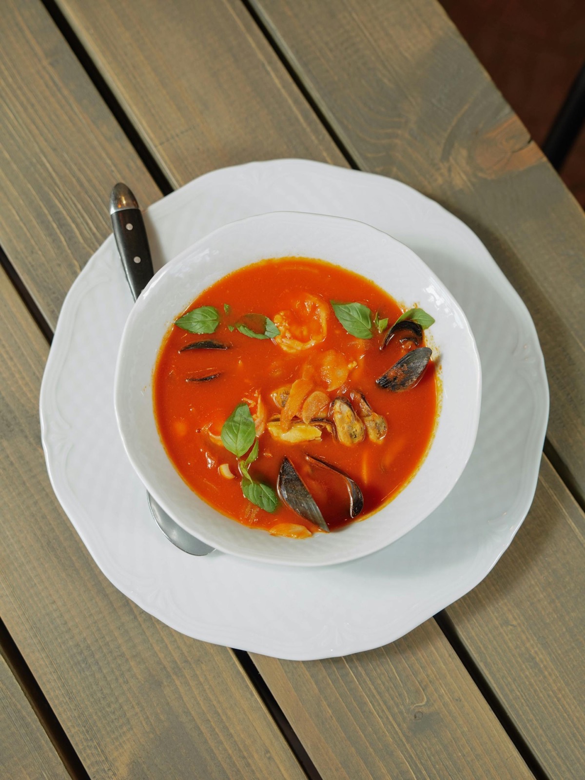 Soupe de poissons maison